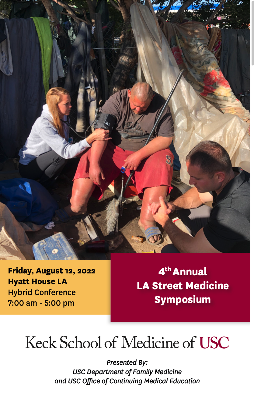 4th Annual LA Street Medicine Symposium Banner